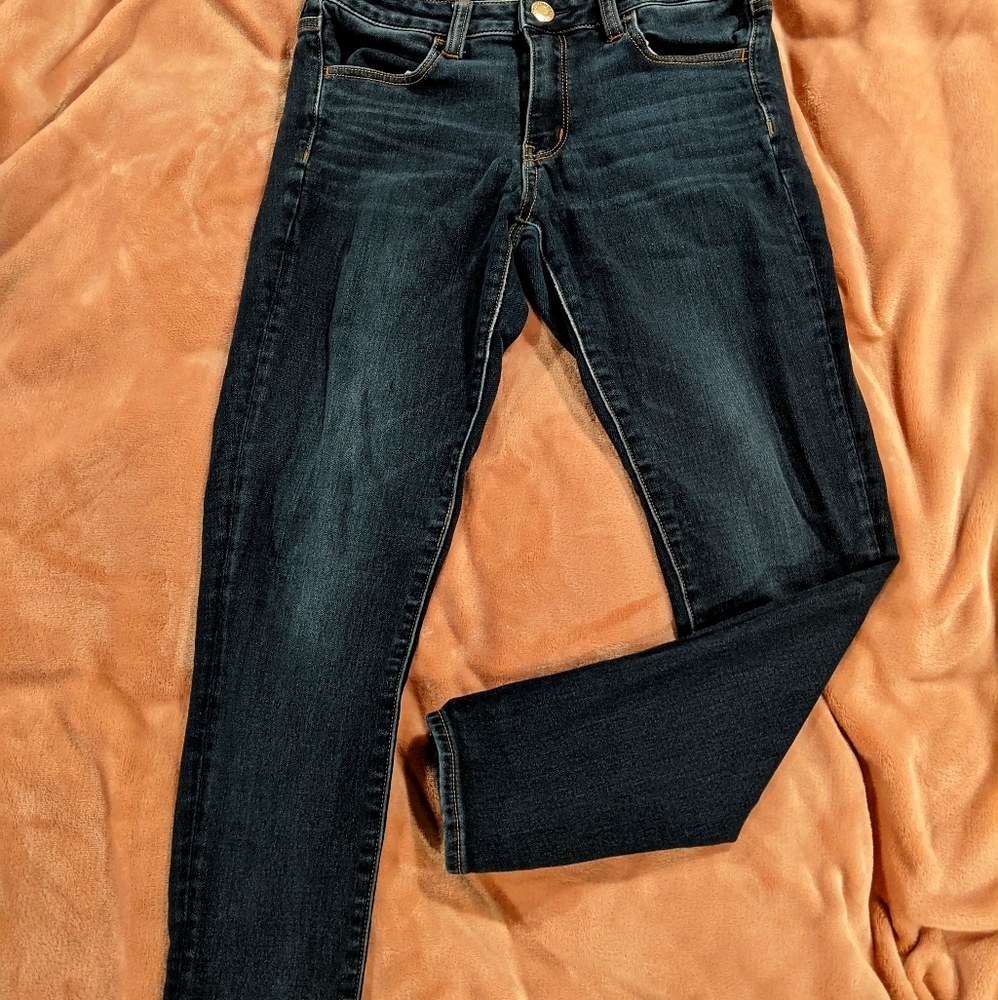 *5 for $50* Dark wash American eagle jeggings